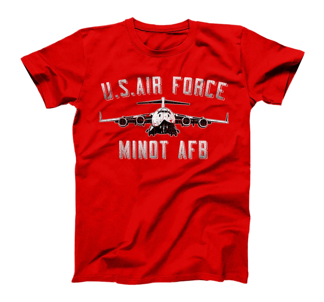 Minot AFB - Minot Air Force Base North Dakota Veteran T-Shirt