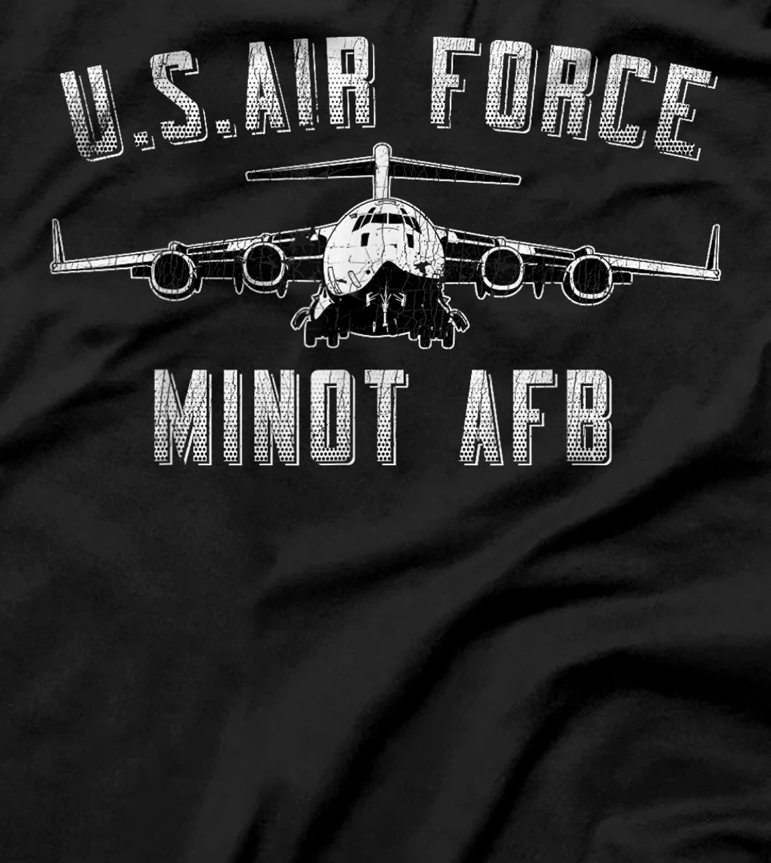 Minot AFB - Minot Air Force Base North Dakota Veteran T-Shirt