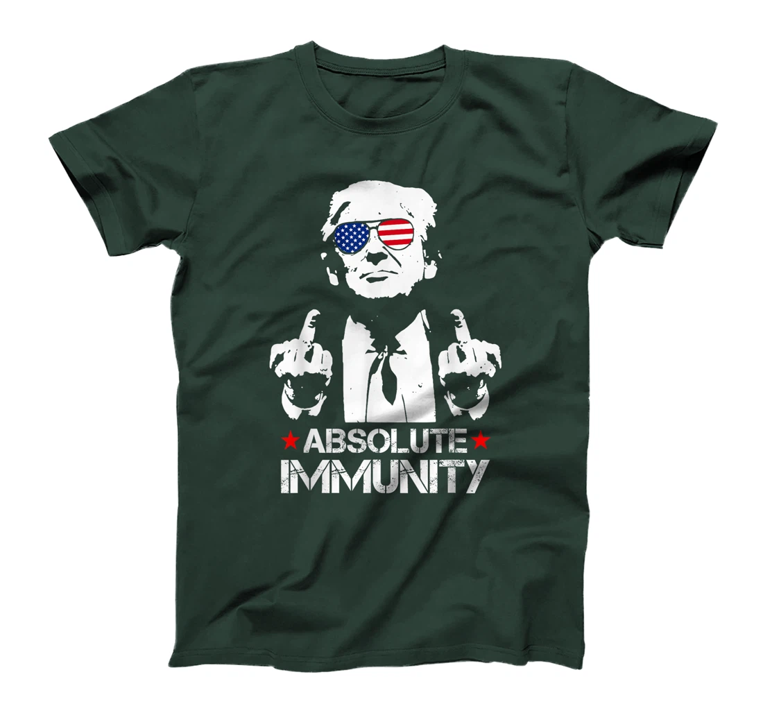 Absolute Immunity Trump Funny Trump 2024 Convicted Felon T-Shirt