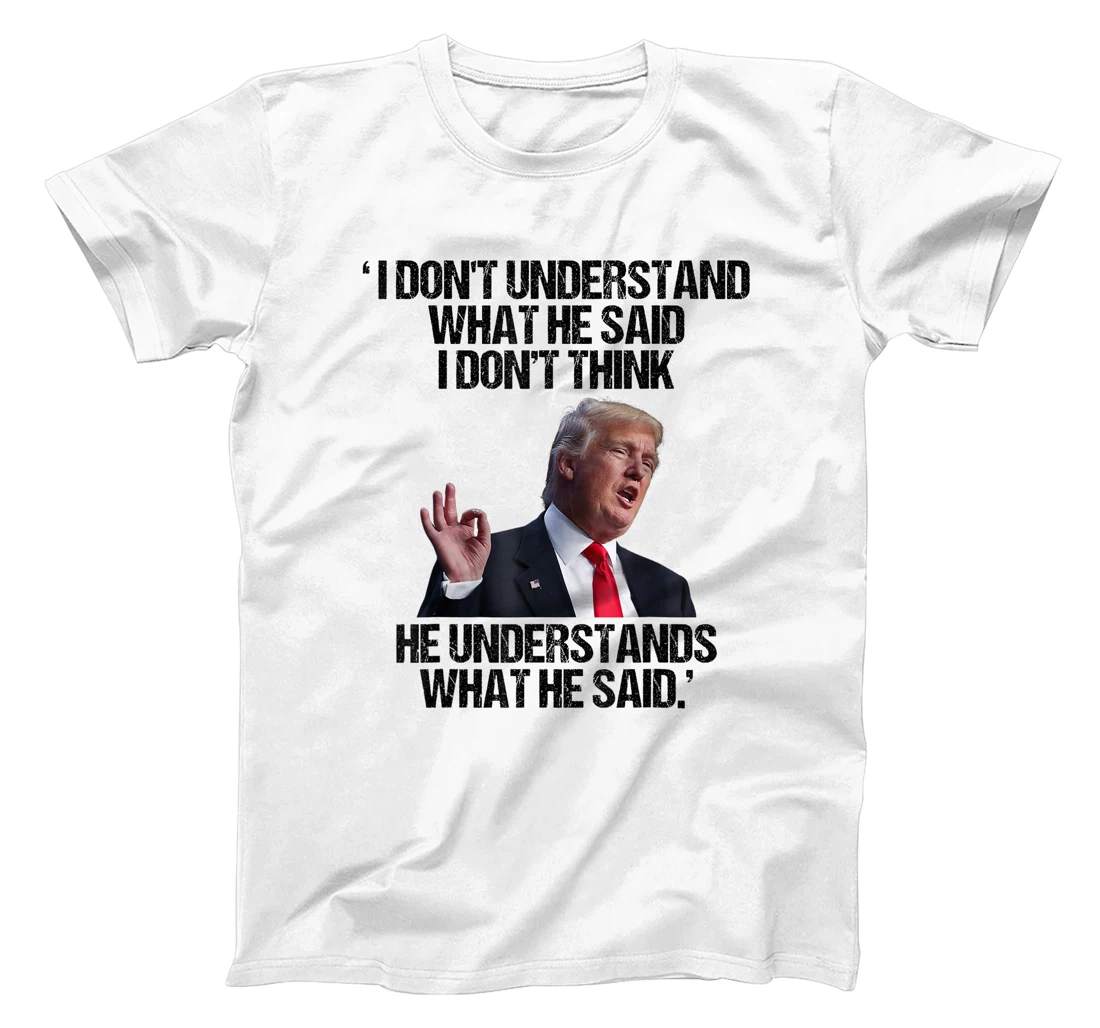 Trump Biden Debate Presidential Debate 2024 Funny Quote tee T-Shirt