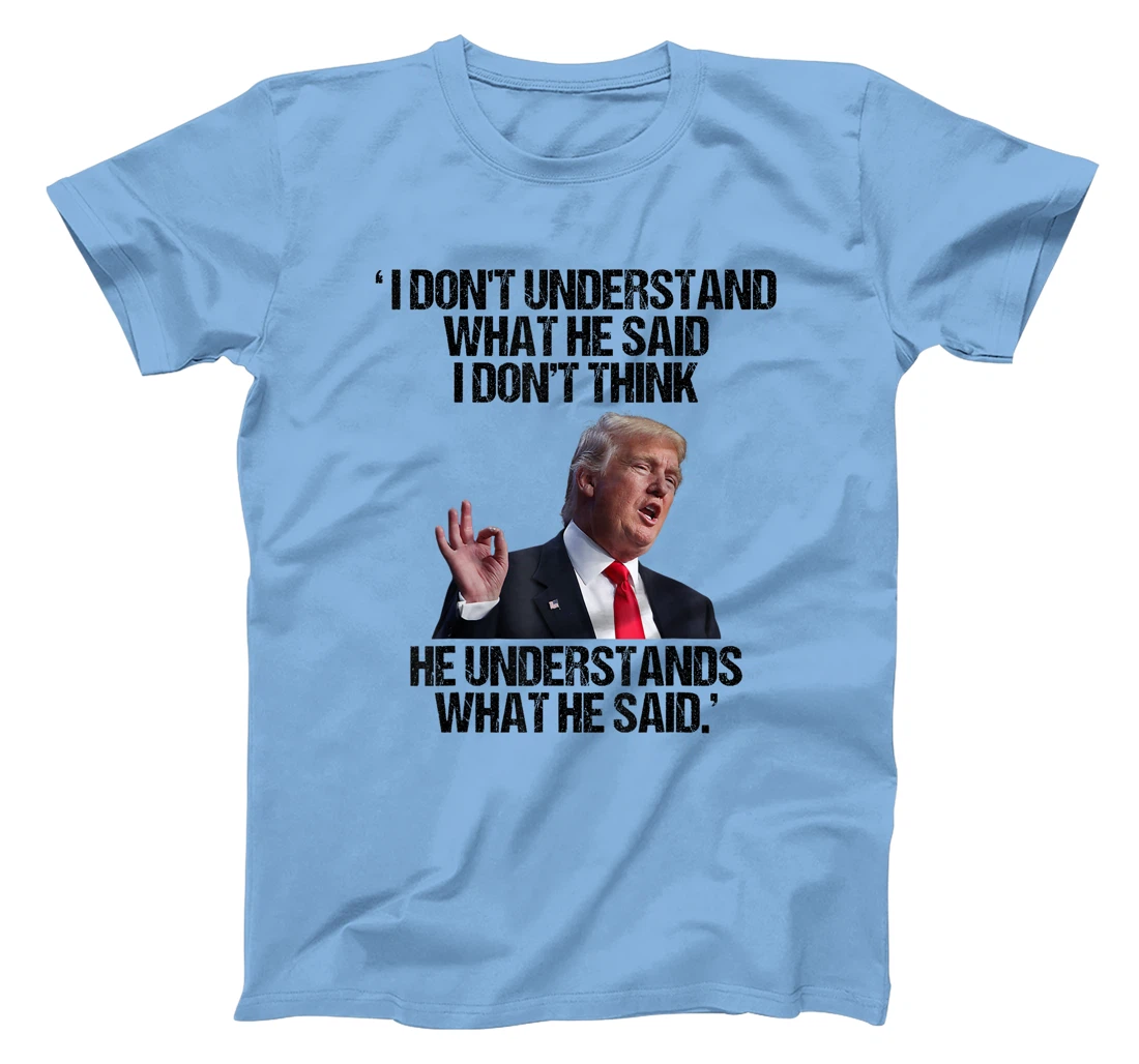 Trump Biden Debate Presidential Debate 2024 Funny Quote tee T-Shirt