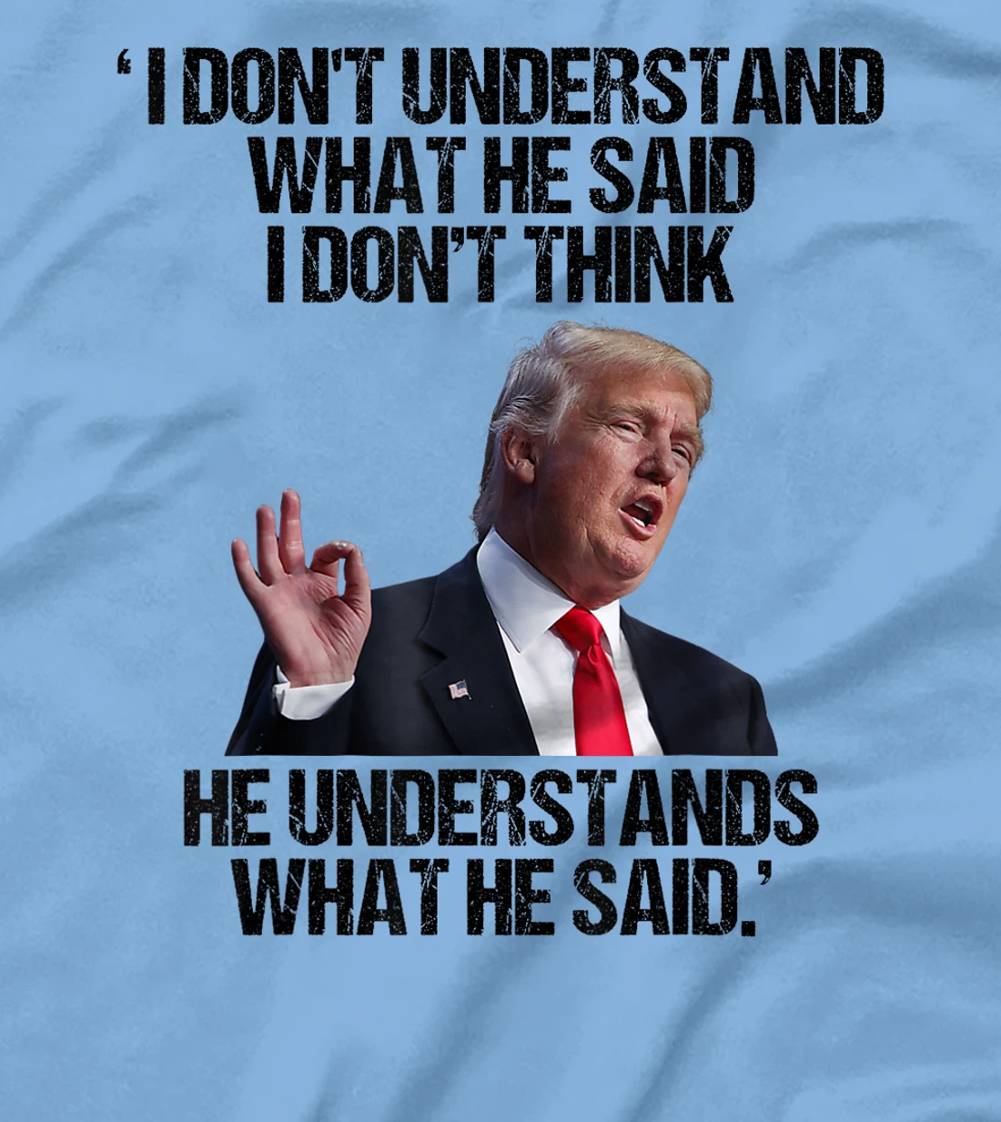 Trump Biden Debate Presidential Debate 2024 Funny Quote tee T-Shirt