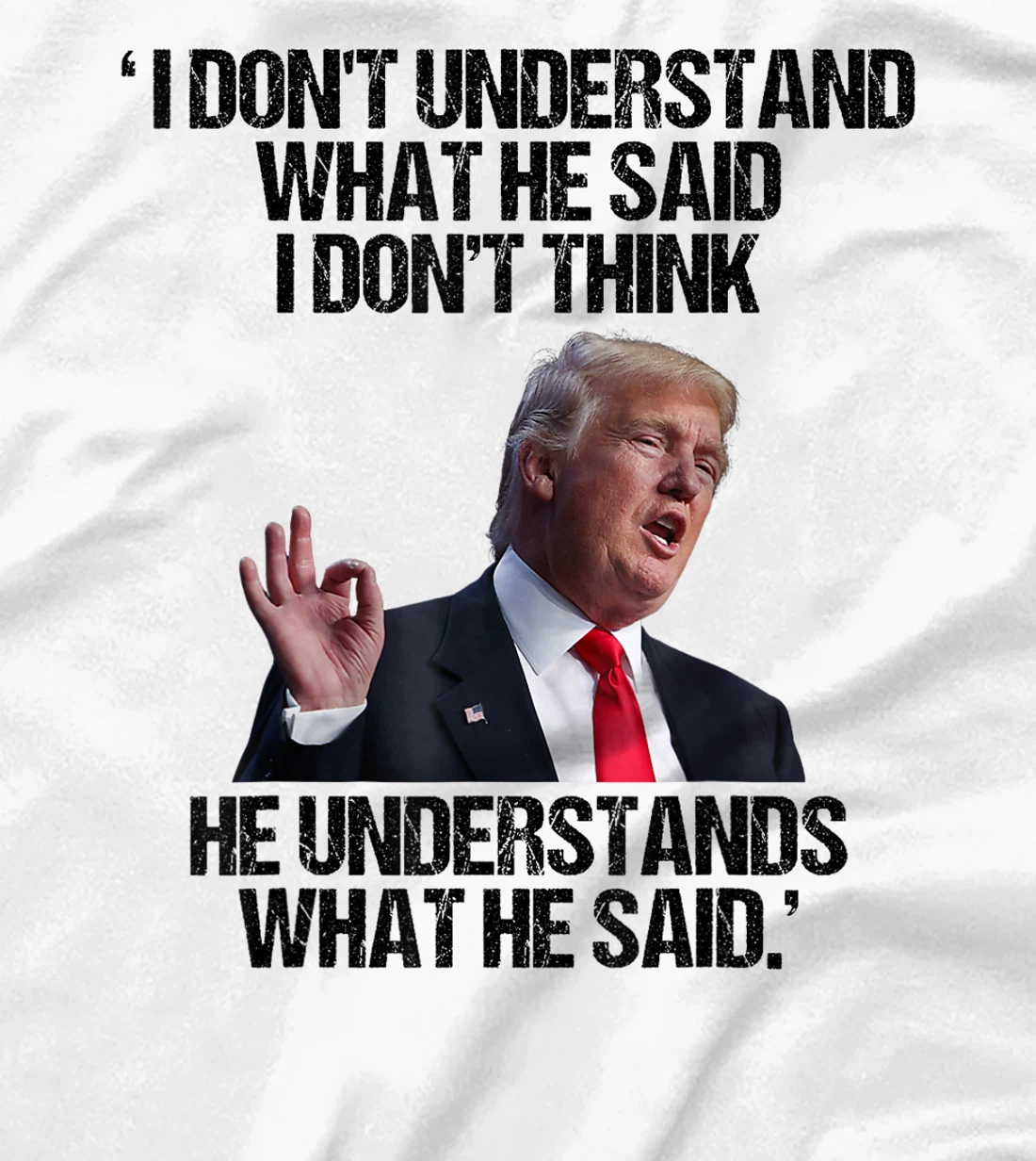 Trump Biden Debate Presidential Debate 2024 Funny Quote tee T-Shirt