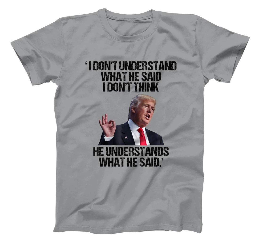 Trump Biden Debate Presidential Debate 2024 Funny Quote tee T-Shirt