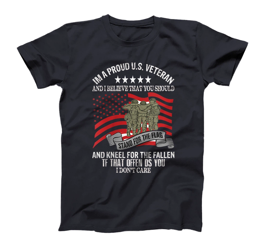 Womens I'M A PROUD U.S VETERANS T-Shirt