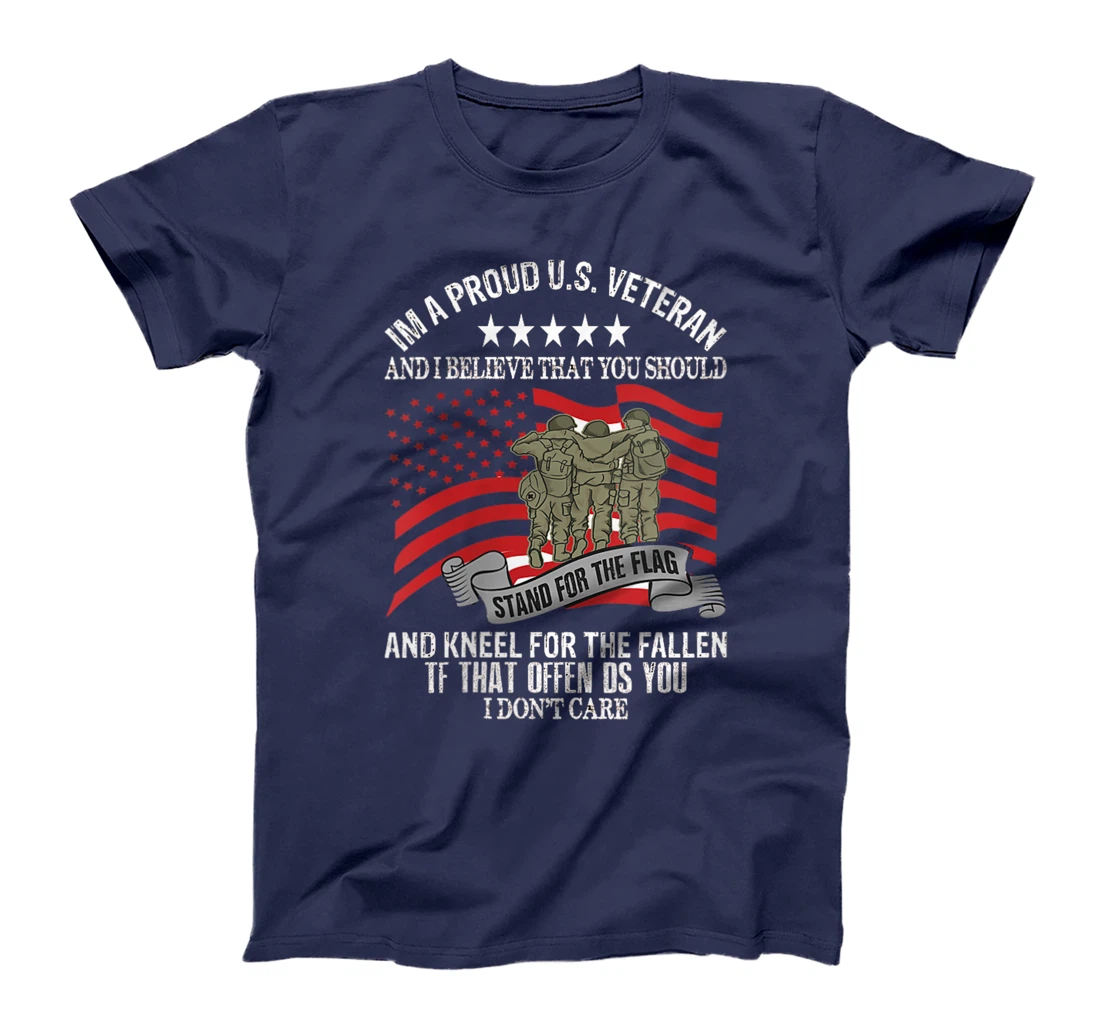 Womens I'M A PROUD U.S VETERANS T-Shirt