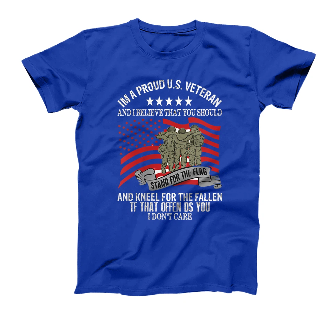 Womens I'M A PROUD U.S VETERANS T-Shirt