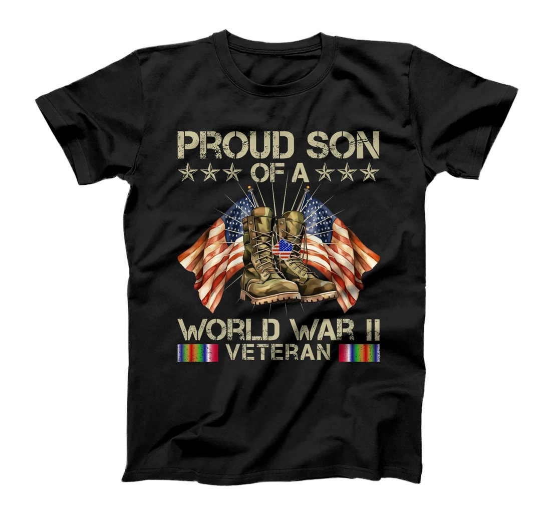 Proud Son Of World War 2 Vet Proud WWII Veteran Premium T-Shirt