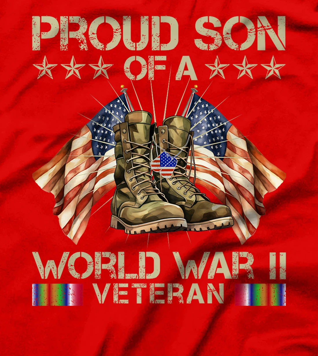 Proud Son Of World War 2 Vet Proud WWII Veteran Premium T-Shirt