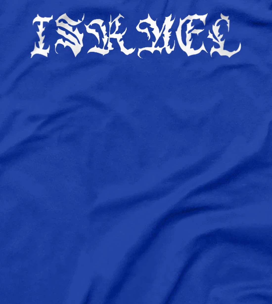 Womens Israel - Streetwear Vintage Cholo Script Goth Inspired T-Shirt