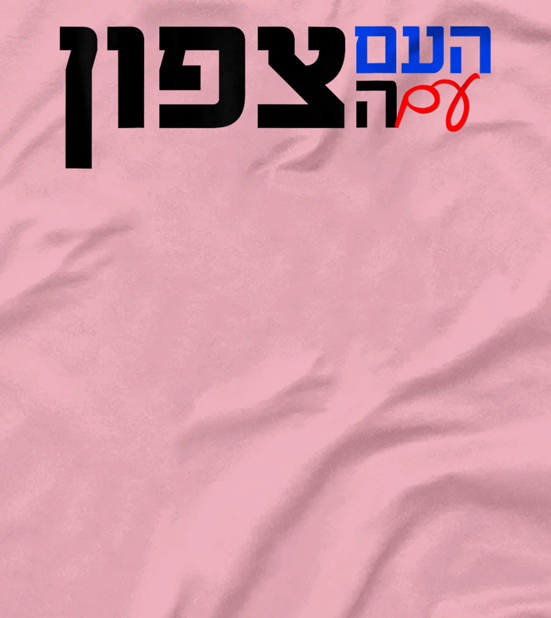 The Nation With the North in Hebrew Northern Israel T-Shirt