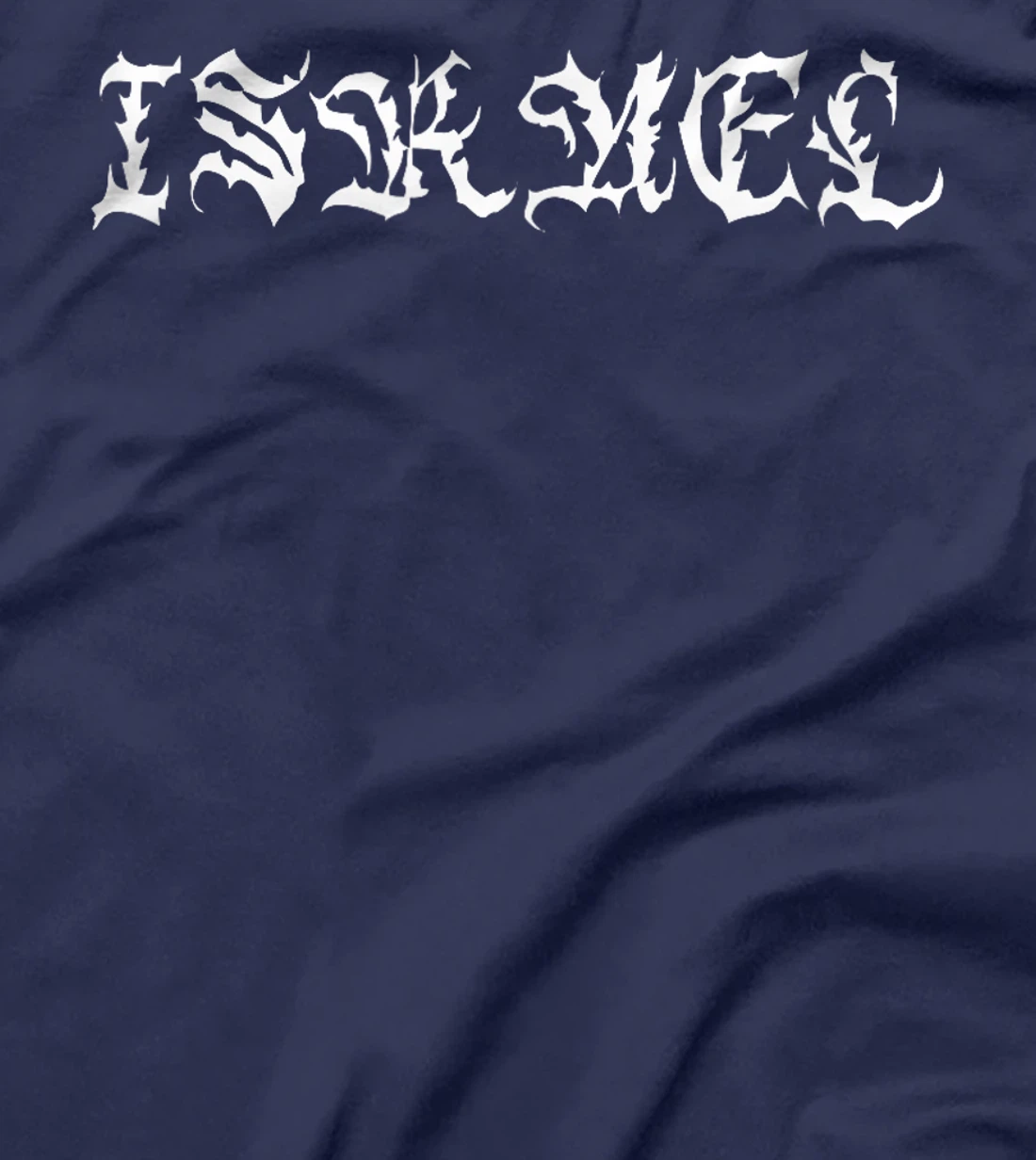 Israel - Streetwear Vintage Cholo Script Goth Inspired T-Shirt