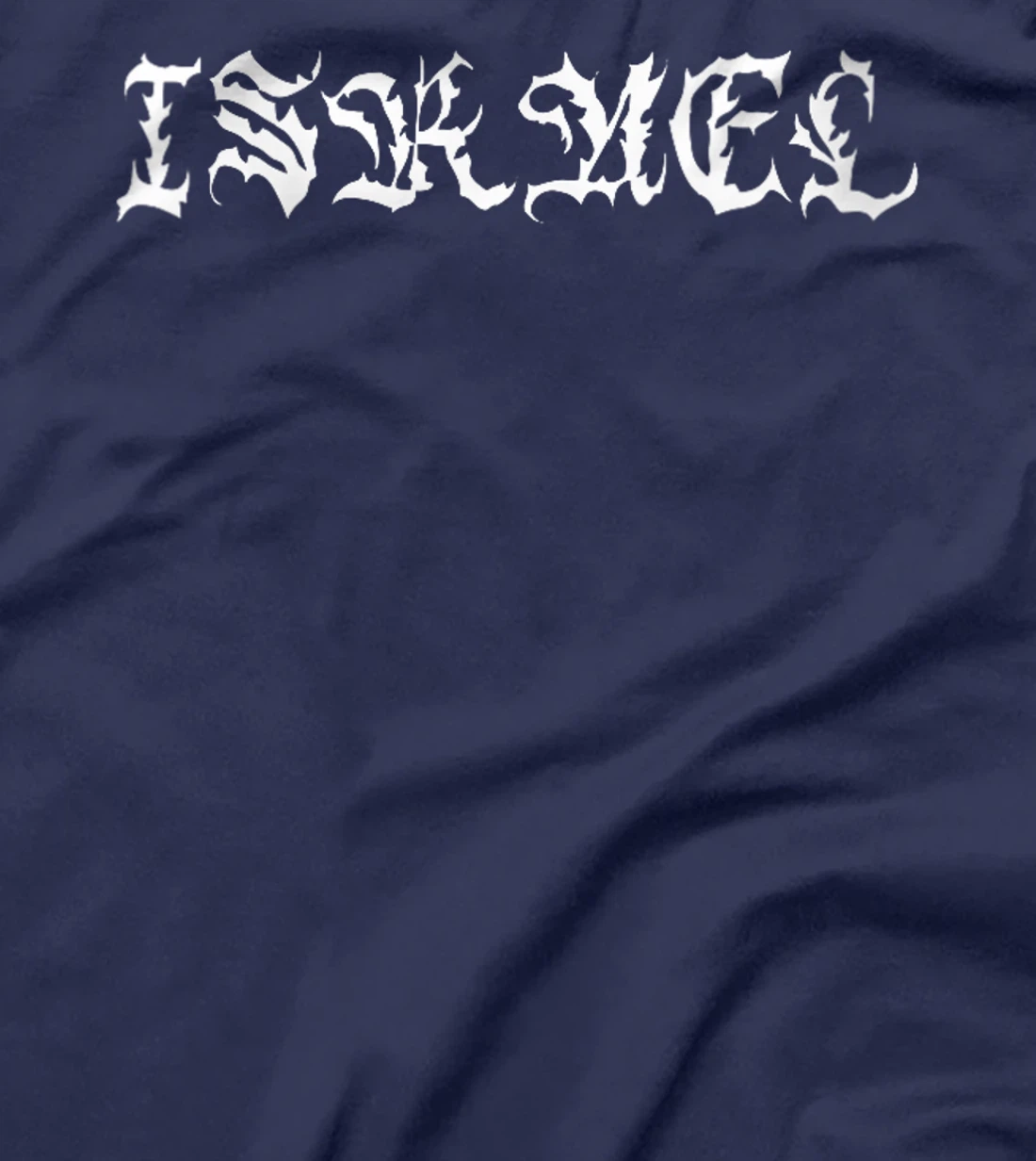 Womens Israel - Streetwear Vintage Cholo Script Goth Inspired T-Shirt