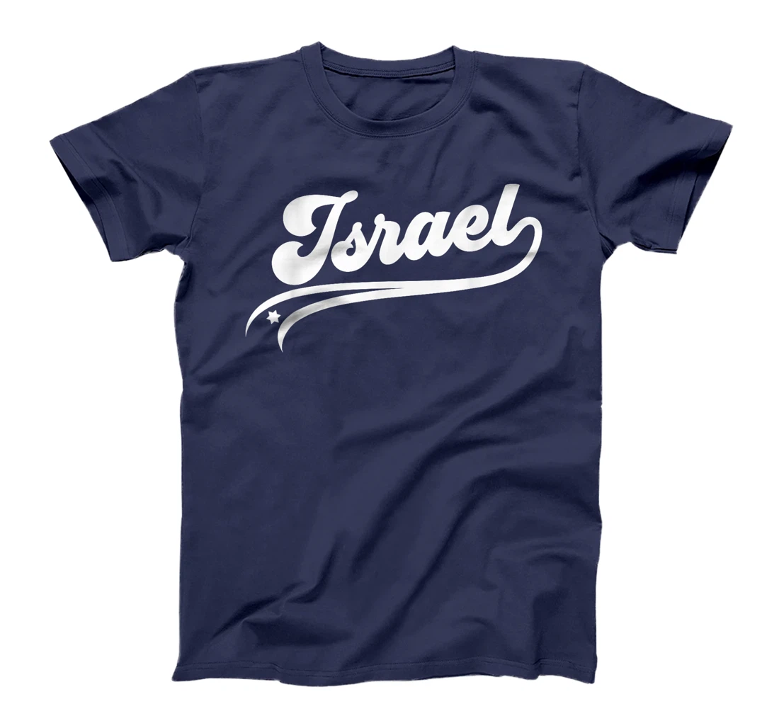 Israel Retro Israeli Flag w/ Star Of David T-Shirt