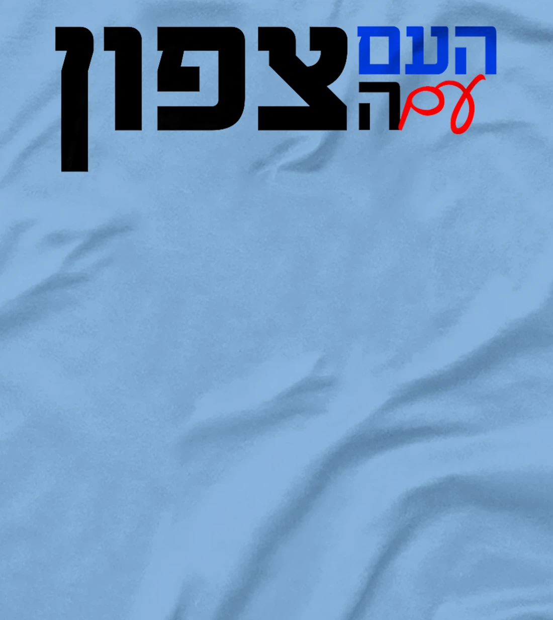The Nation With the North in Hebrew Northern Israel Premium T-Shirt
