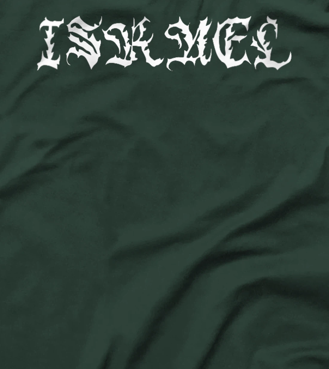 Womens Israel - Streetwear Vintage Cholo Script Goth Inspired T-Shirt