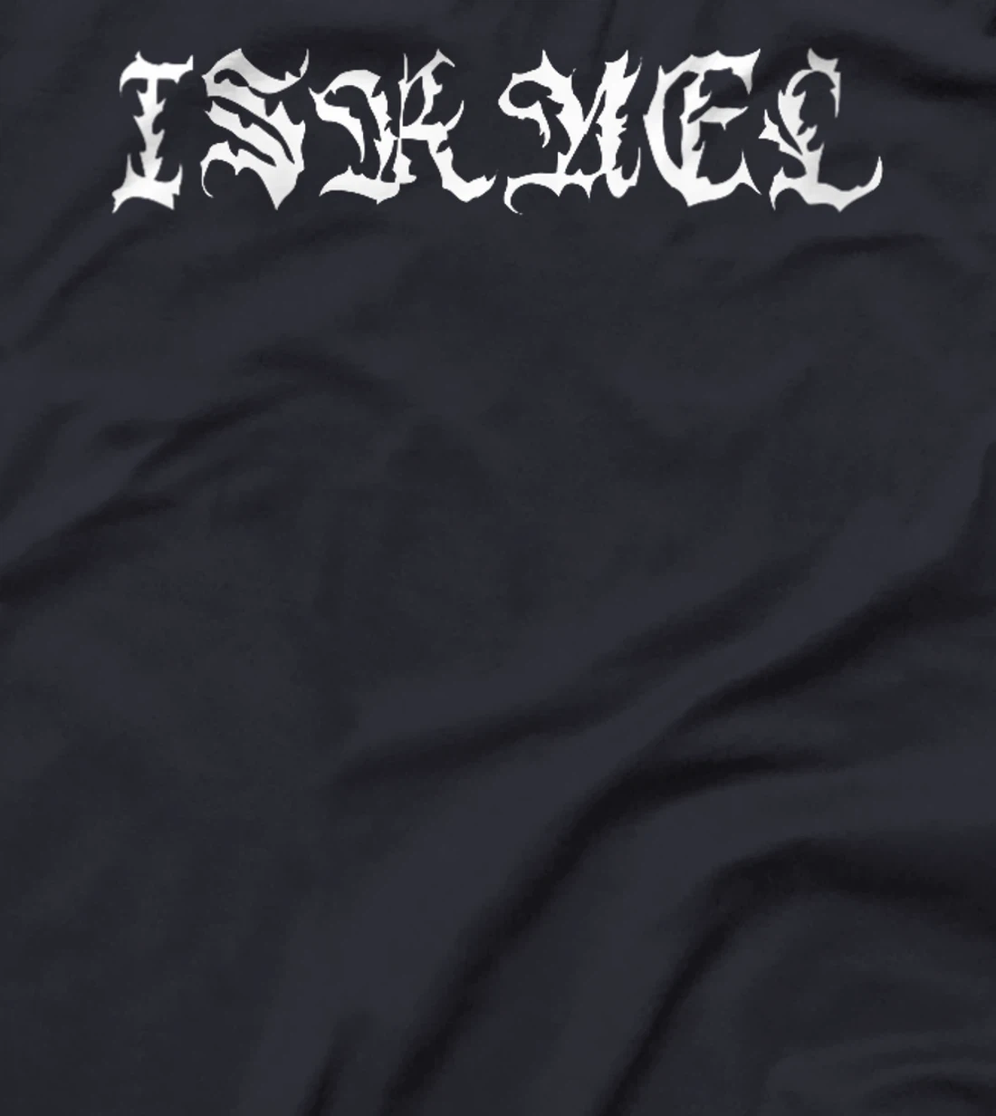 Womens Israel - Streetwear Vintage Cholo Script Goth Inspired T-Shirt