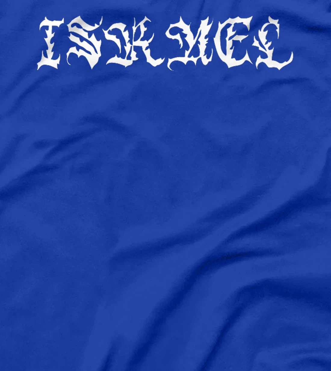 Israel - Streetwear Vintage Cholo Script Goth Inspired Premium T-Shirt