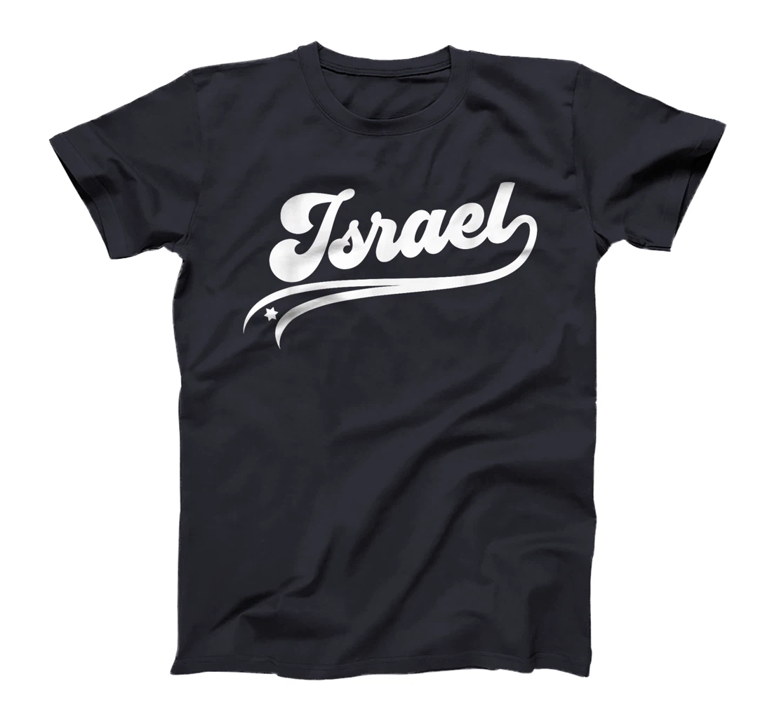 Israel Retro Israeli Flag w/ Star Of David T-Shirt