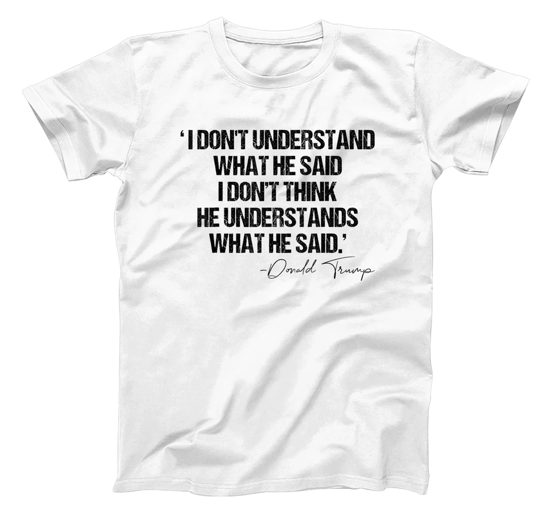 Trump Biden Debate Presidential Debate 2024 Funny Quote tee T-Shirt