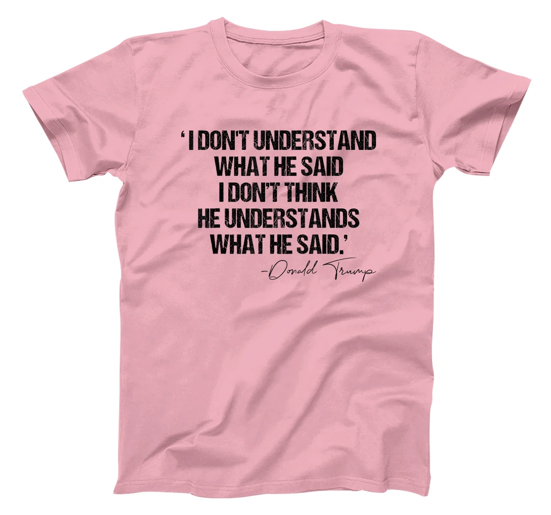 Trump Biden Debate Presidential Debate 2024 Funny Quote tee T-Shirt