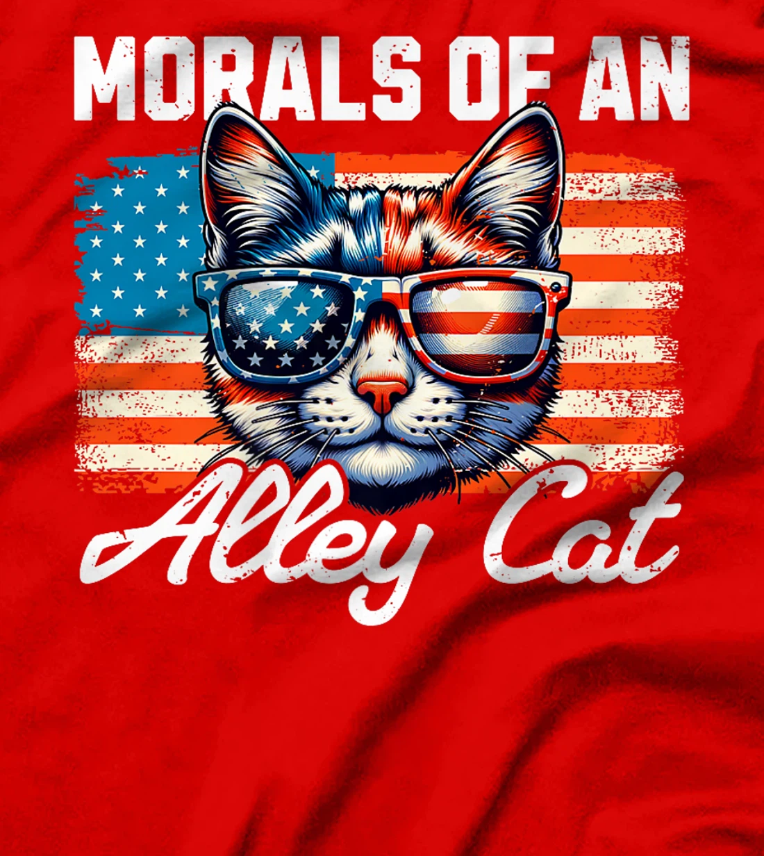 You've Got The Morals Of An Alley Cat Trump Biden Election Premium T-Shirt