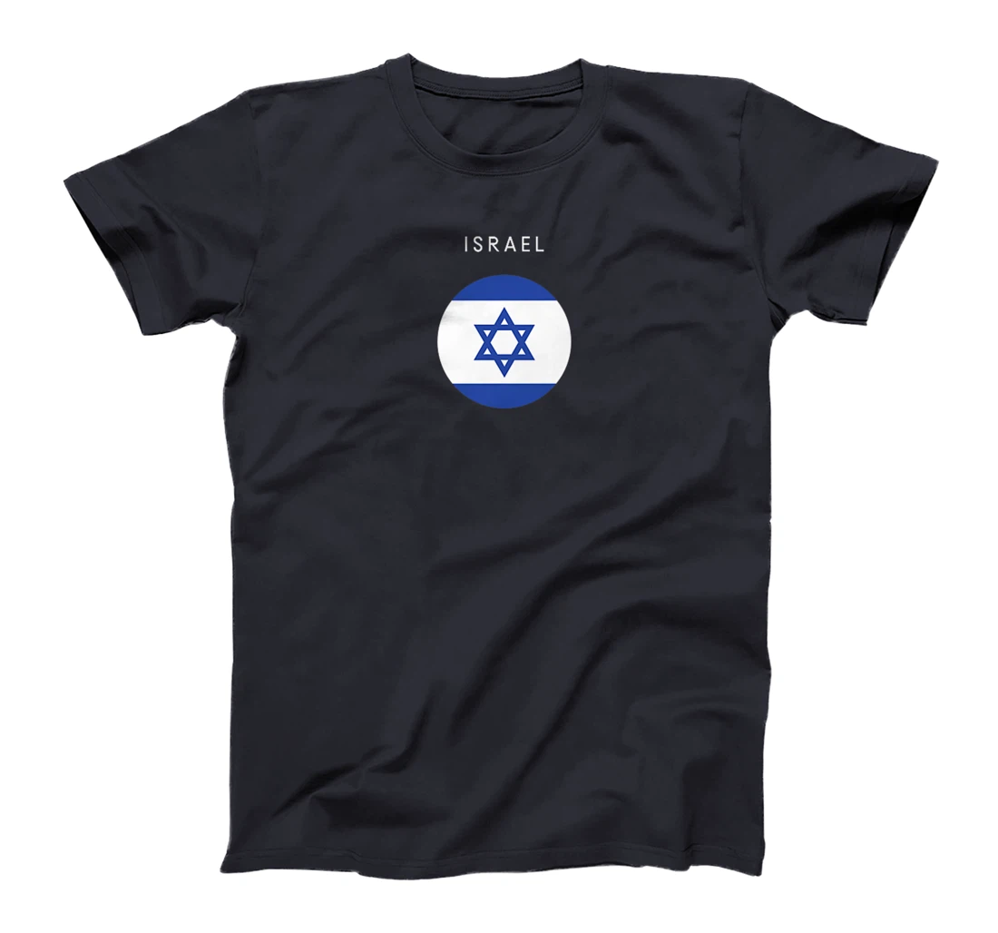 Womens Israel Flag - Minimalist Souvenir World Travel Lover T-Shirt