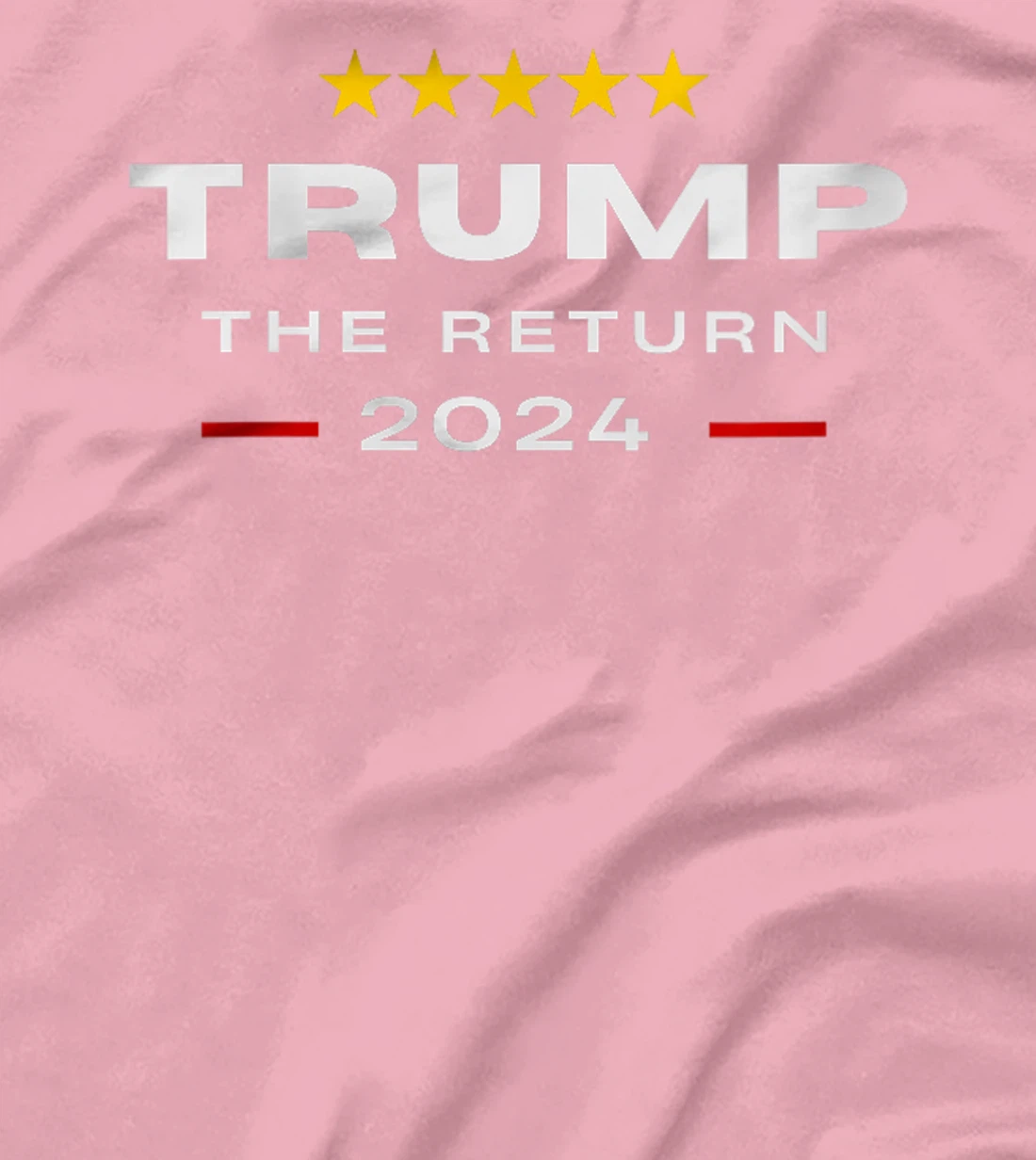 Womens Trump The Return Tee - Trump Is Back 2024 - Trump The Return T-Shirt