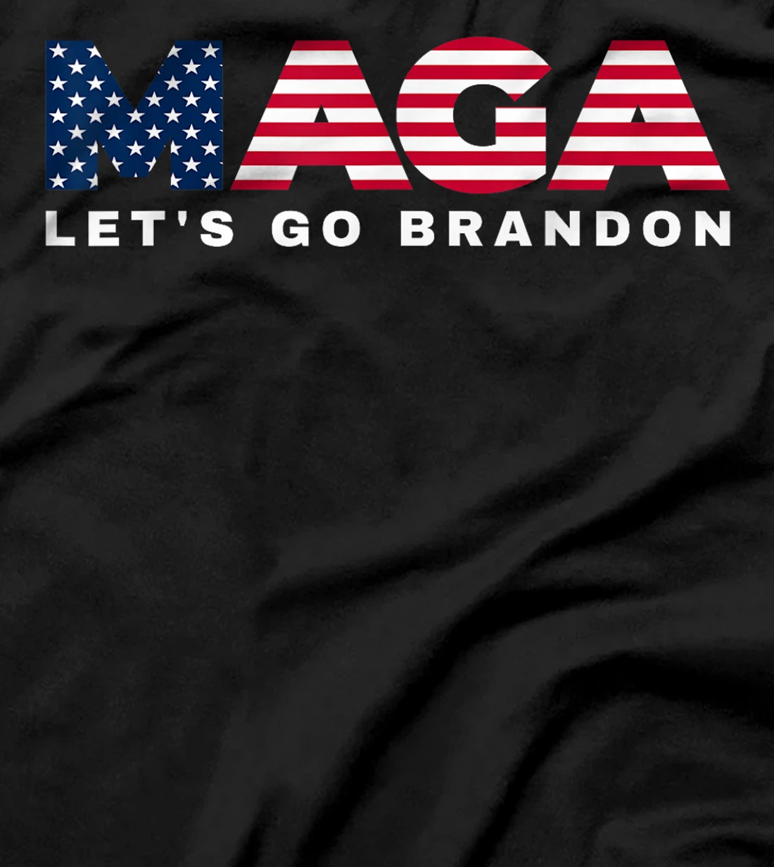 MAGA Let's Go Brandon USA Flag 4th of July 2024 Trump Tee T-Shirt