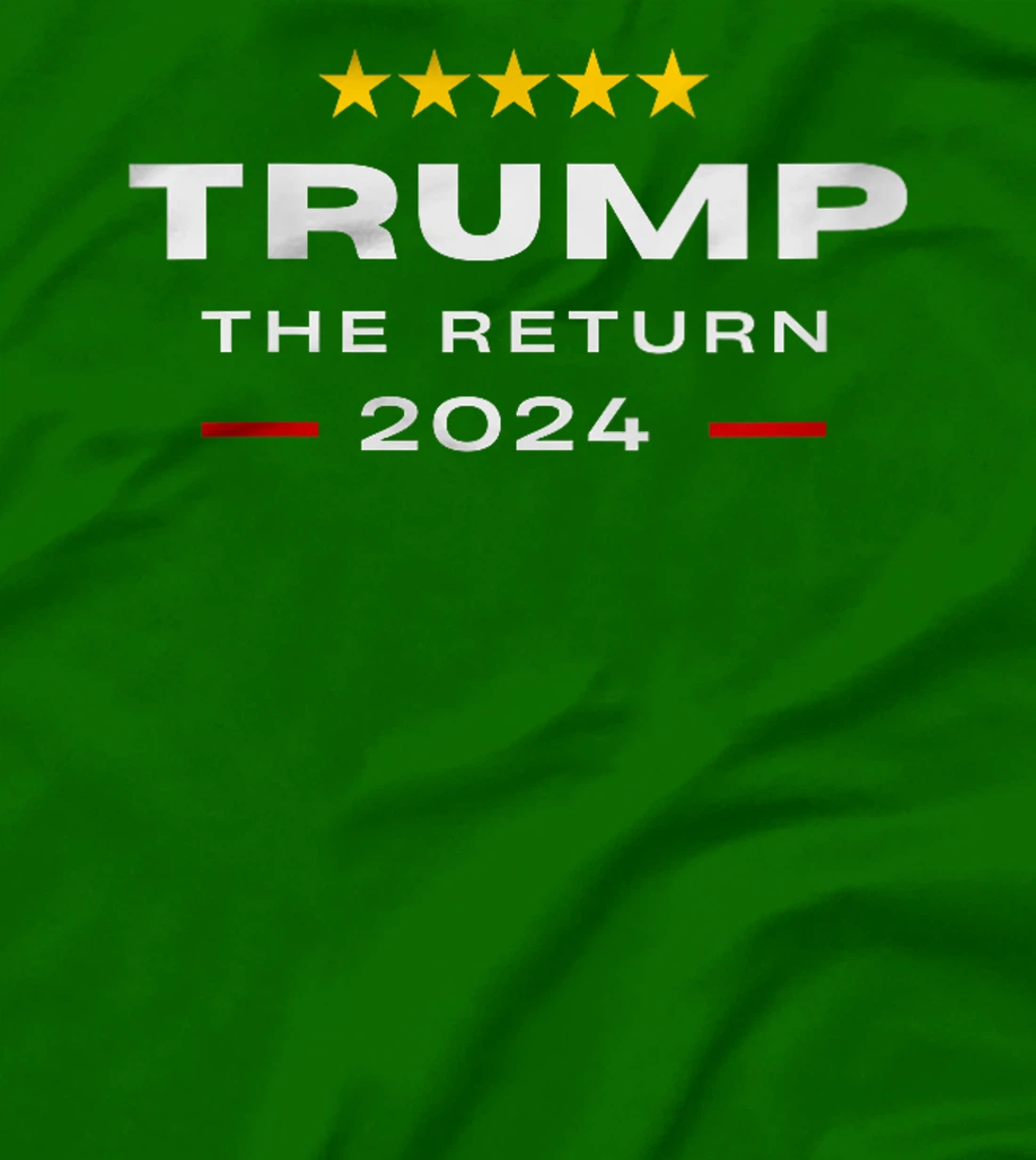 Womens Trump The Return Tee - Trump Is Back 2024 - Trump The Return T-Shirt