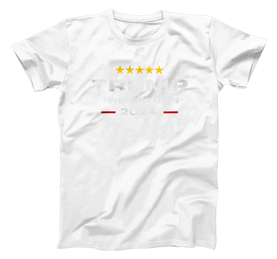 Womens Trump The Return Tee - Trump Is Back 2024 - Trump The Return T-Shirt