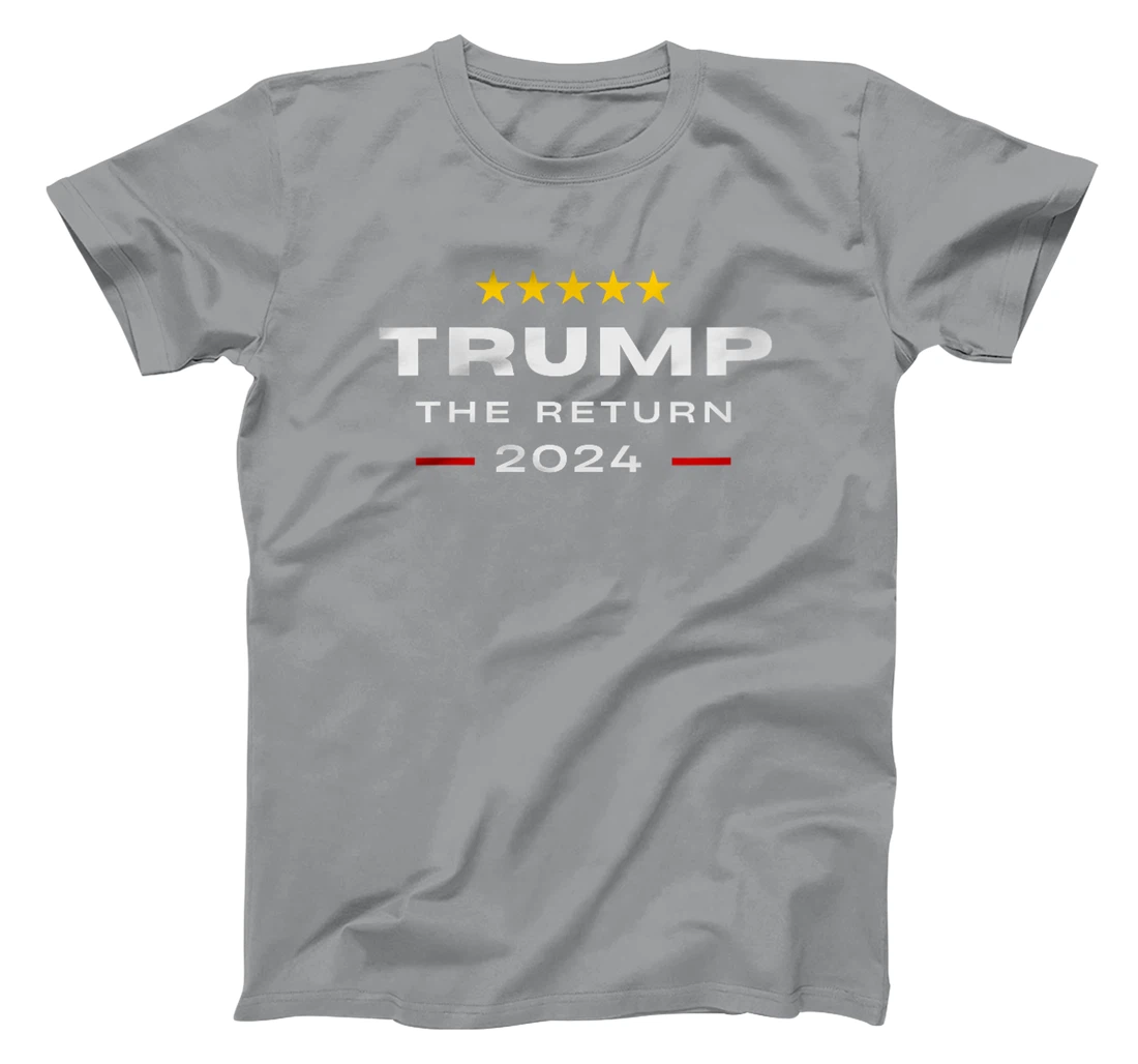 Womens Trump The Return Tee - Trump Is Back 2024 - Trump The Return T-Shirt