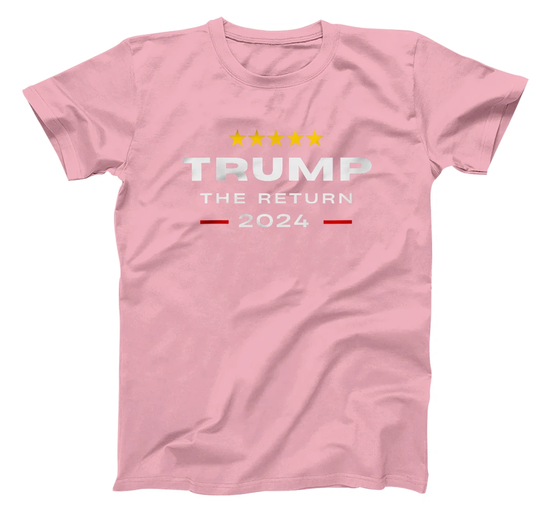 Womens Trump The Return Tee - Trump Is Back 2024 - Trump The Return T-Shirt