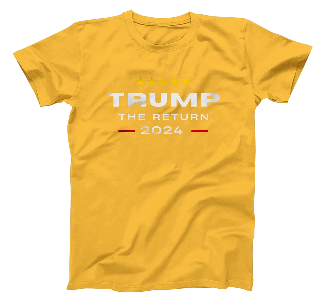 Womens Trump The Return Tee - Trump Is Back 2024 - Trump The Return T-Shirt