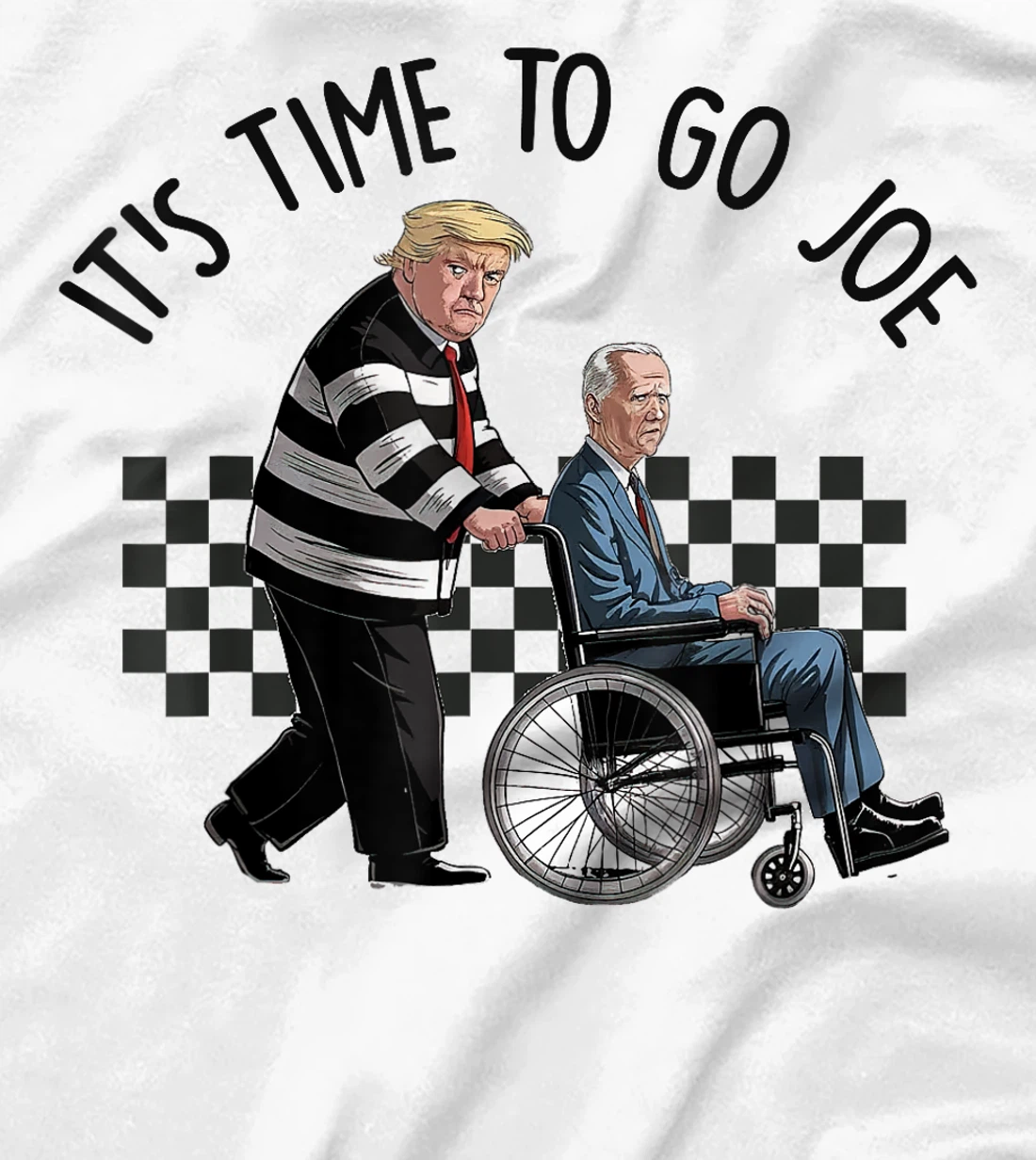 It's Time To Go Joe Shirt Funny Trump 2024 T-Shirt