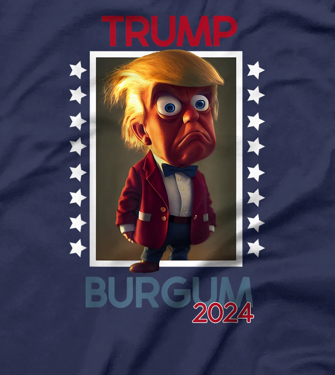 Funny Trump Burgum Grumpy Election T-Shirt