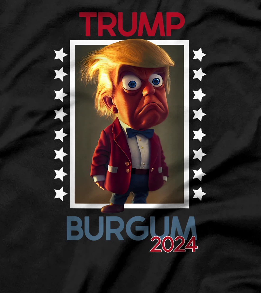 Funny Trump Burgum Grumpy Election T-Shirt