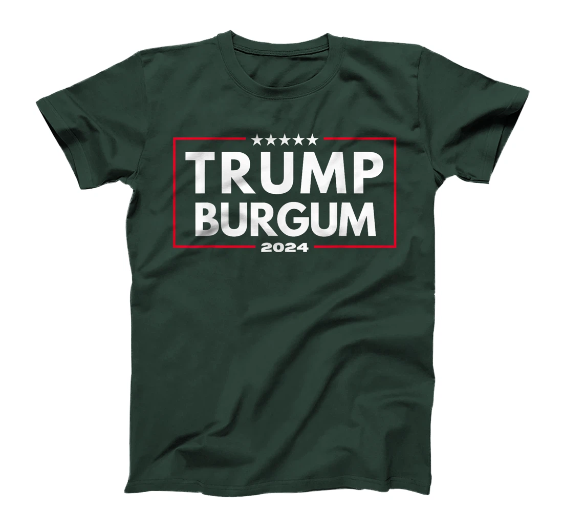 Trump Burgum 2024 Republican Men and Women T-Shirt