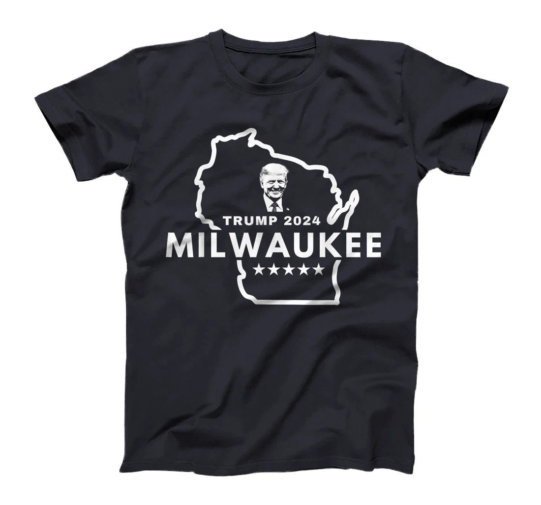 Trump Milwaukee GOP Republican Presidential Candidate 2024 T-Shirt