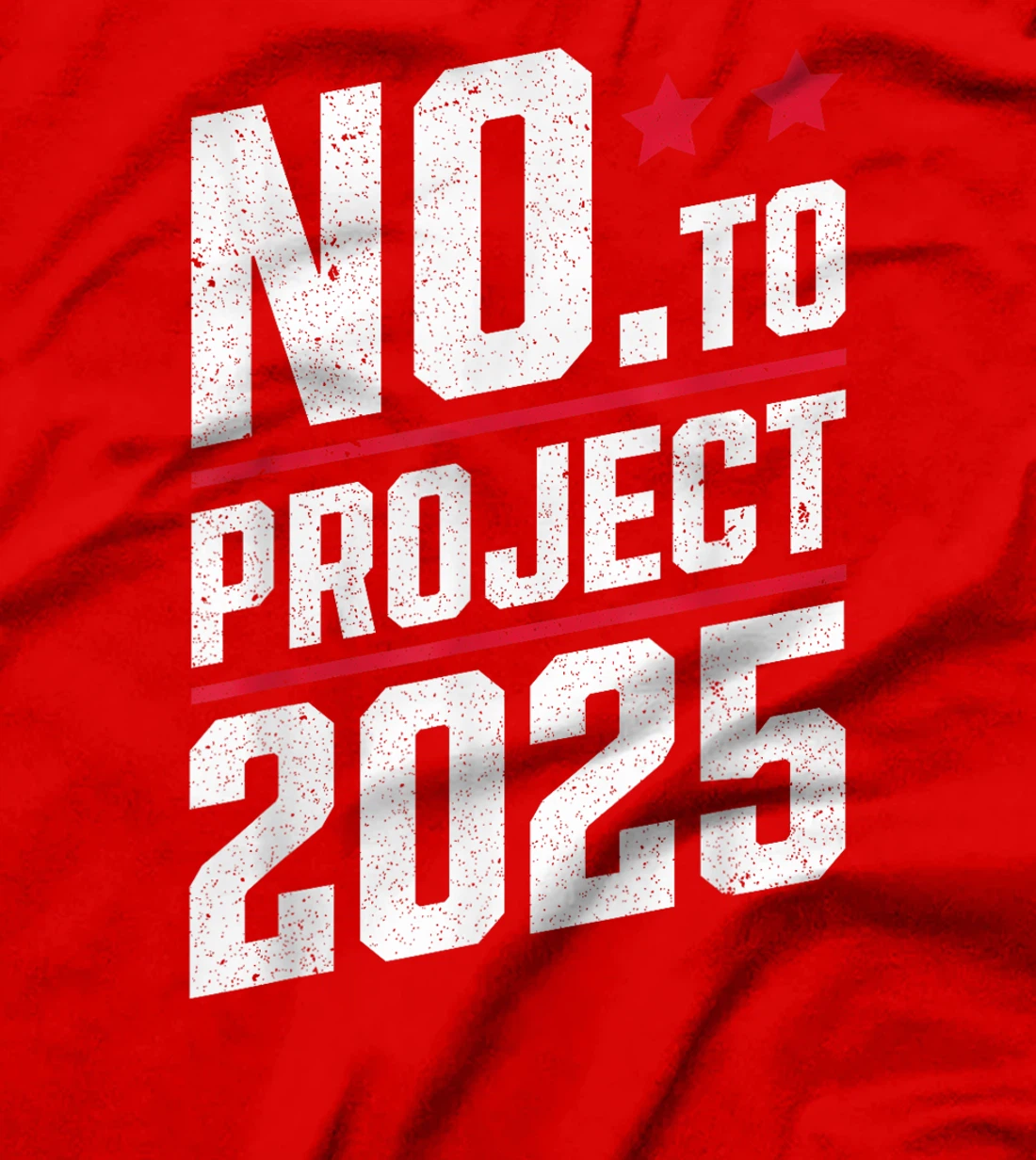 Current Political 2024 Stop Project 2025 Vintage Anti Trump T-Shirt