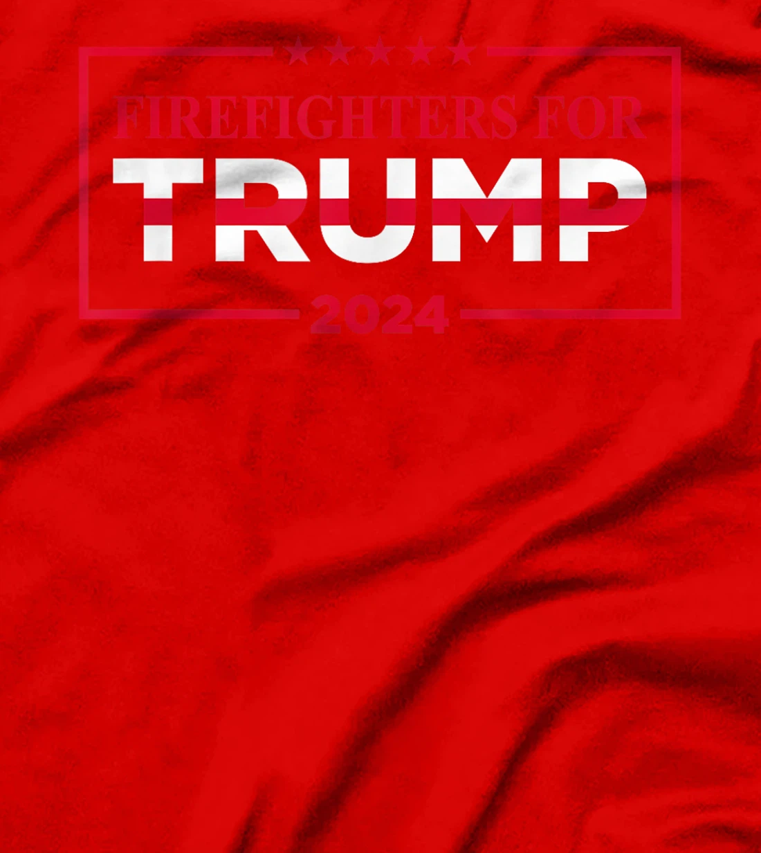 Firefighters For Trump 2024 T-Shirt