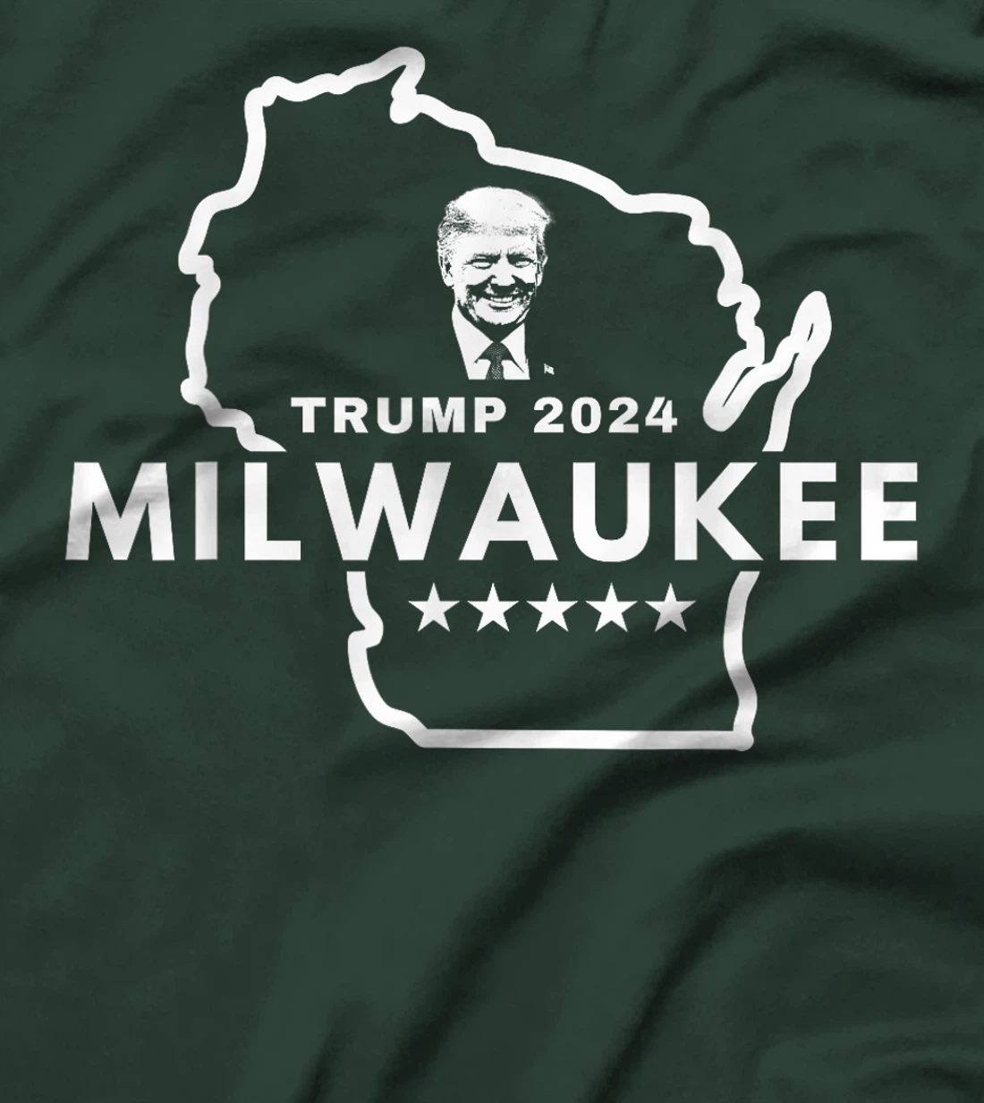 Trump Milwaukee GOP Republican Presidential Candidate 2024 T-Shirt