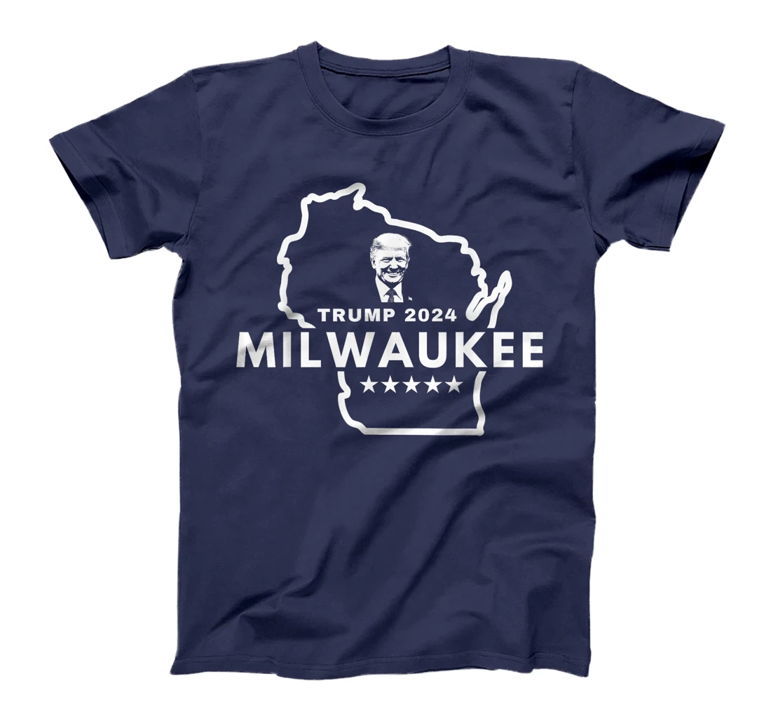 Trump Milwaukee GOP Republican Presidential Candidate 2024 T-Shirt