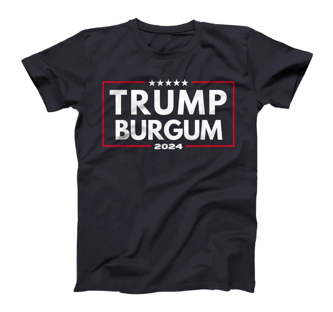 Trump Burgum 2024 Republican Men and Women T-Shirt
