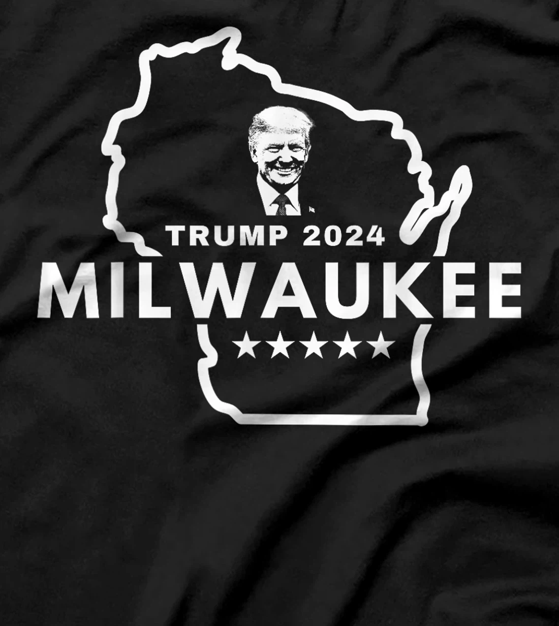 Trump Milwaukee GOP Republican Presidential Candidate 2024 T-Shirt