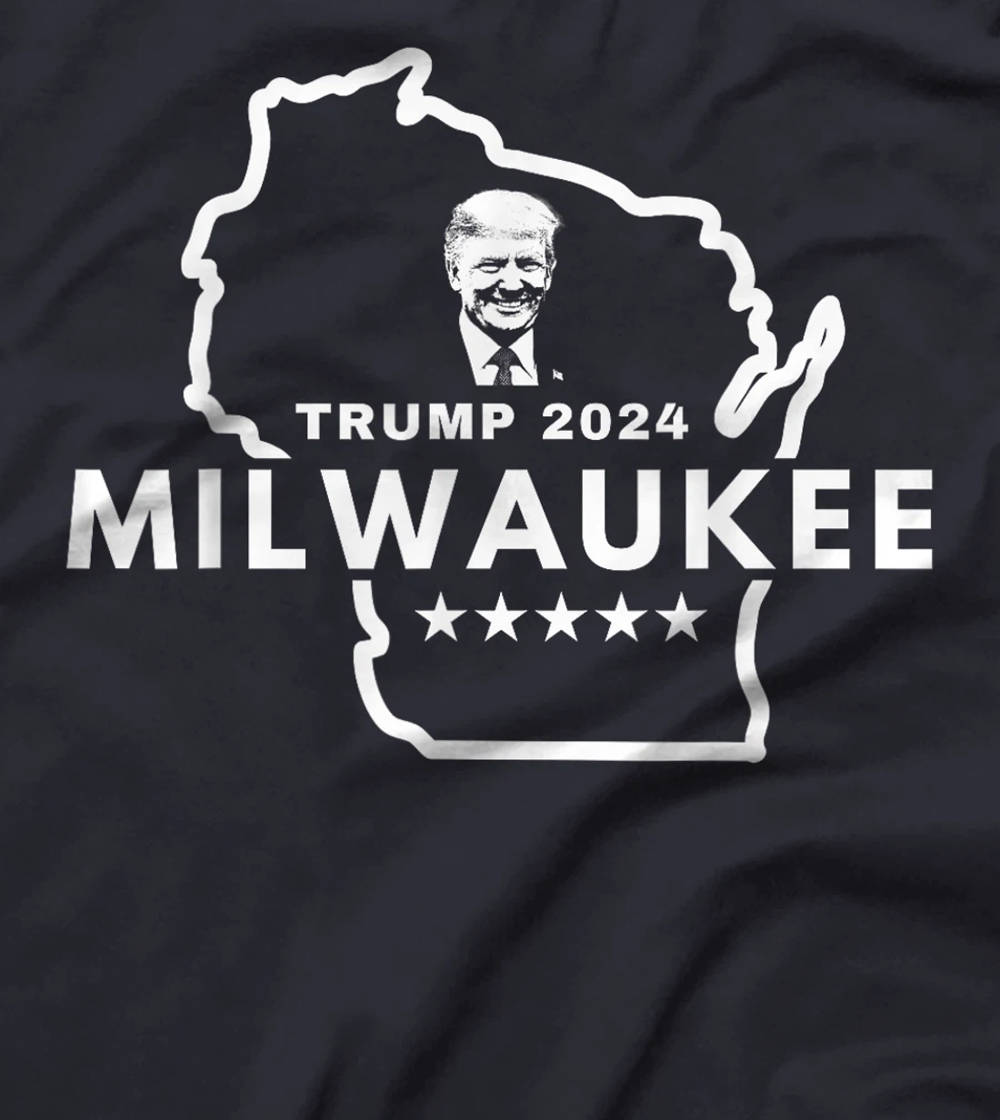 Trump Milwaukee GOP Republican Presidential Candidate 2024 T-Shirt