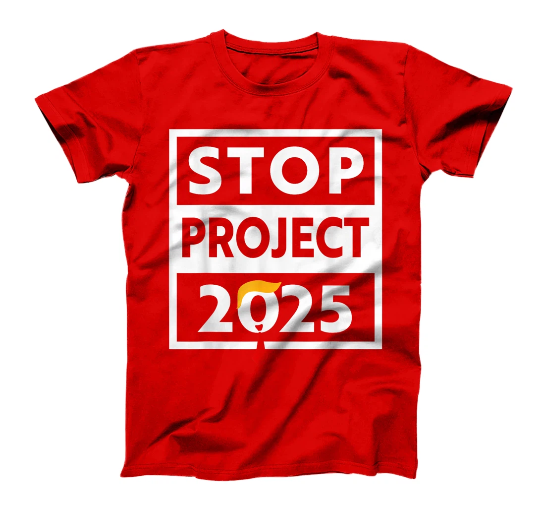 Stop Project 2025 Look It Up Y’all Anti Trump T-Shirt