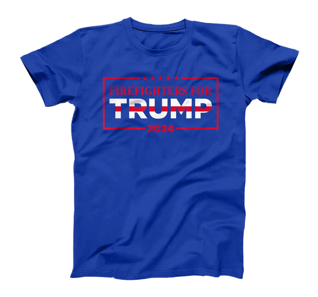 Firefighters For Trump 2024 T-Shirt