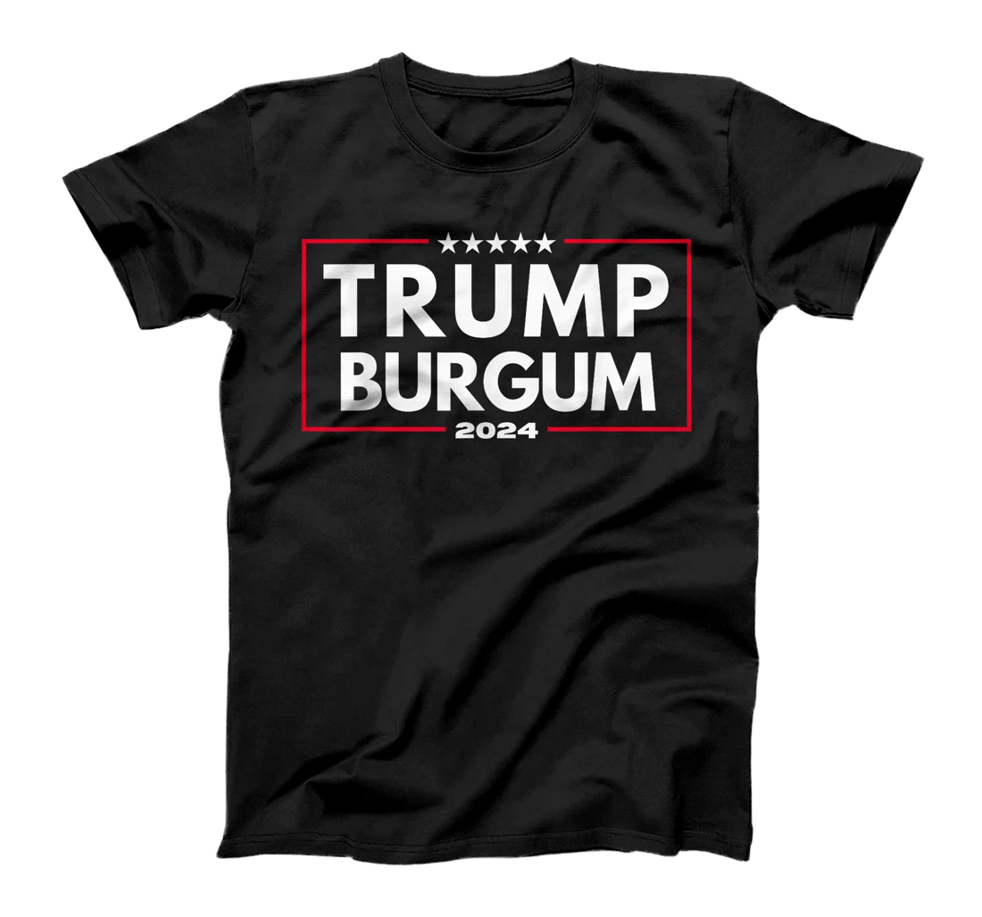Trump Burgum 2024 Republican Men and Women T-Shirt
