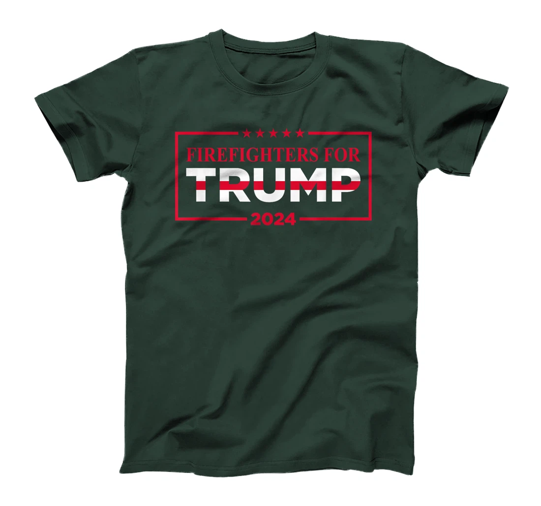 Firefighters For Trump 2024 T-Shirt